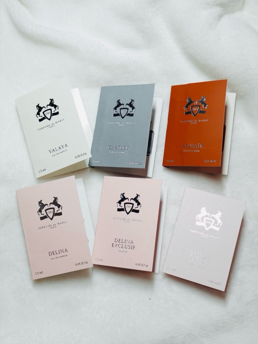 PARFUMS de MARLY Eau de Parfum Sample Set of 6